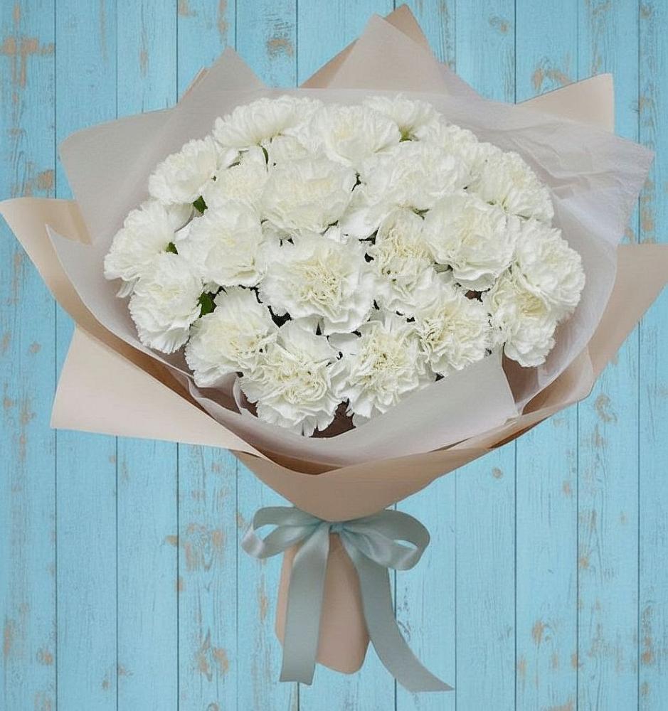 Букет цветов из: Гвоздики в Тоннельном