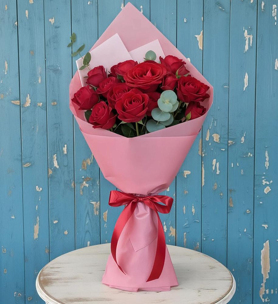 Букет цветов из: Розы в Тоннельном