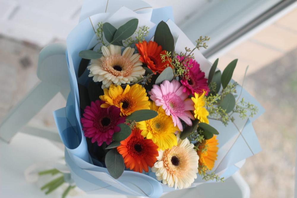 Букет цветов из: Герберы в Тоннельном