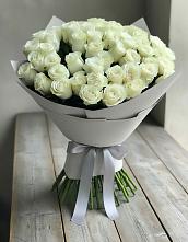 Букет 35 Белых роз в Тоннельном