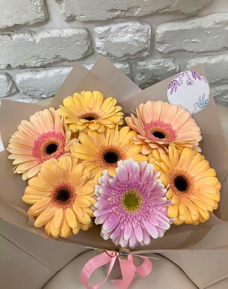 Букет цветов из: Герберы в Тоннельном