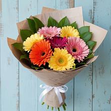 Букет цветов из:  Герберы #REPLACE_PRED# Тоннельном