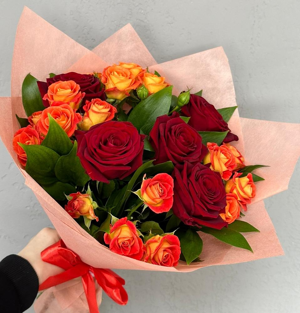 Букет Любовь и восторг в Тоннельном