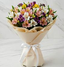 Букет цветов из:  Альстромерии в Тоннельном