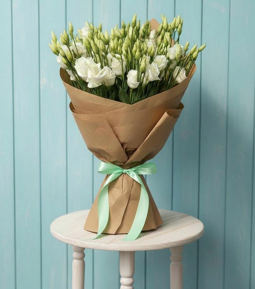 Букет цветов из: Лизиантусы в Тоннельном