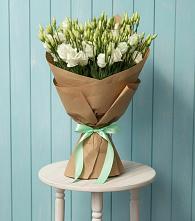 Букет цветов из:  Лизиантусы в Тоннельном