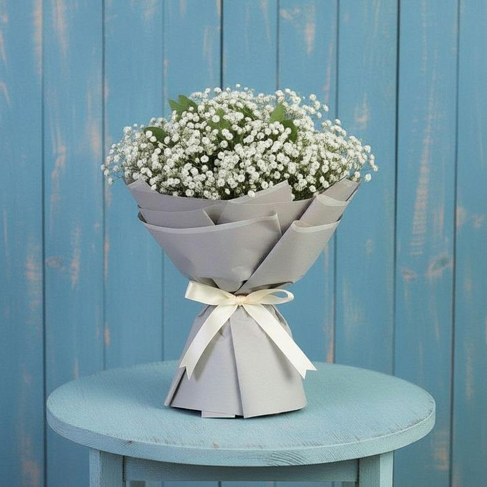 Букет цветов из: Гипсофила в Тоннельном