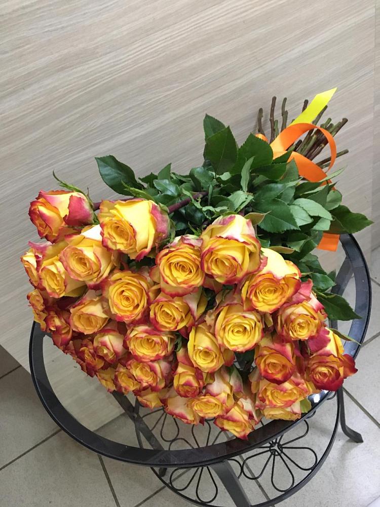 Букет Желтые розы в Тоннельном