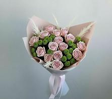 Букет цветов из:  Розы и Хризантемы в Тоннельном