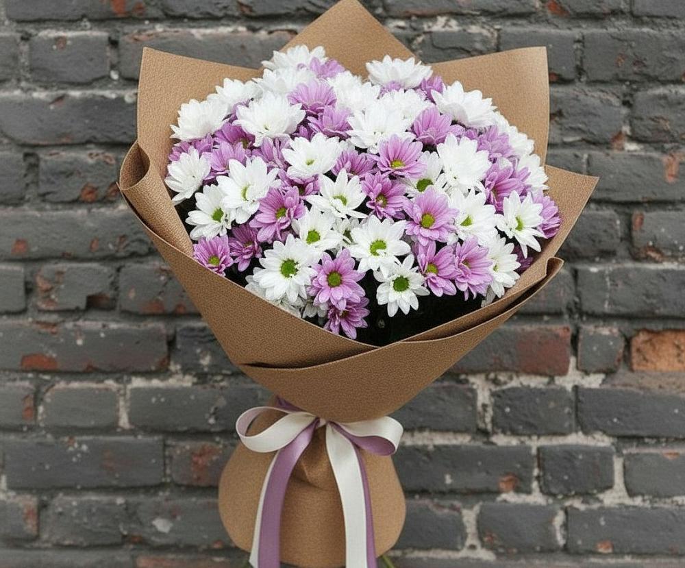 Букет цветов из: Хризантемы в Тоннельном