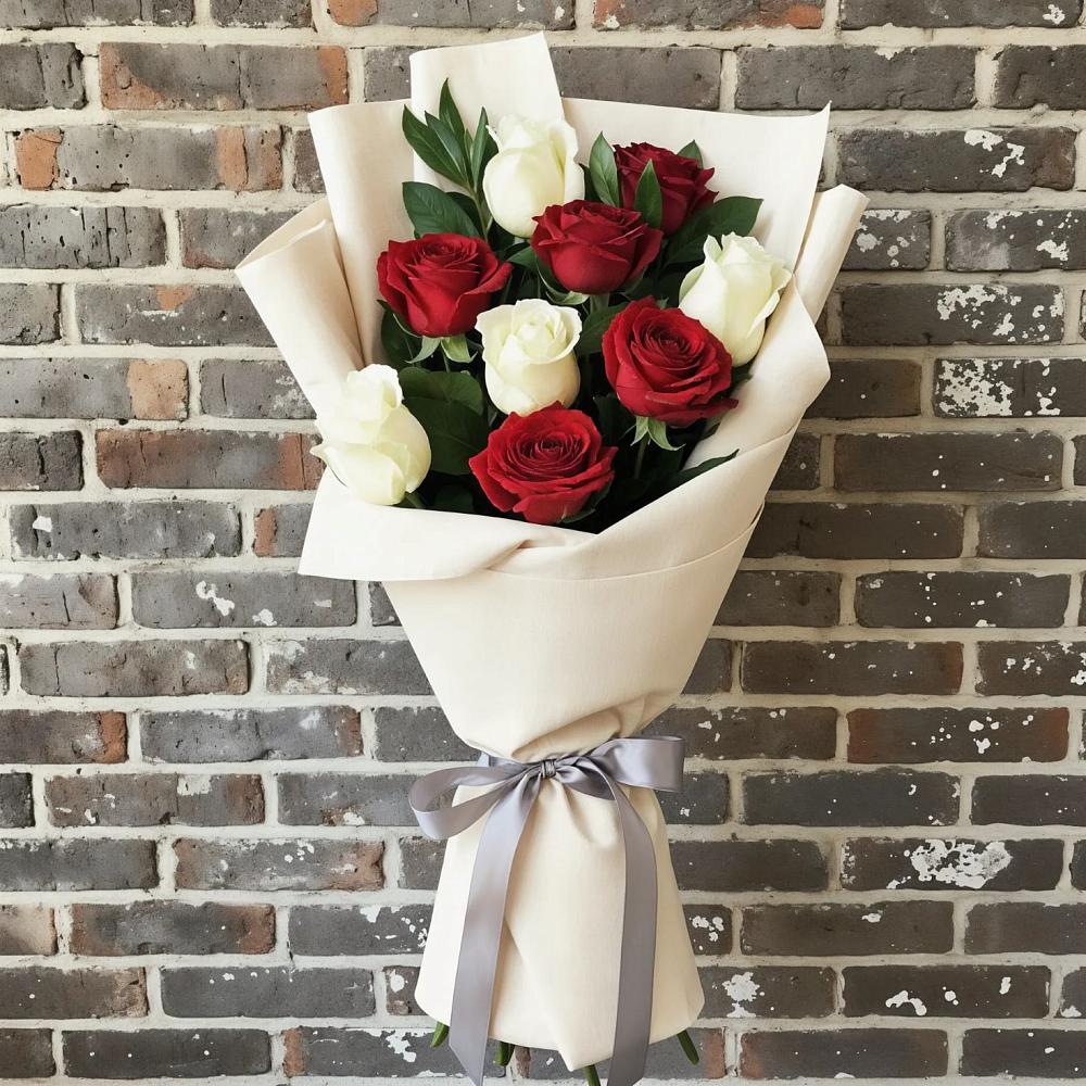 Букет цветов из: Розы в Тоннельном