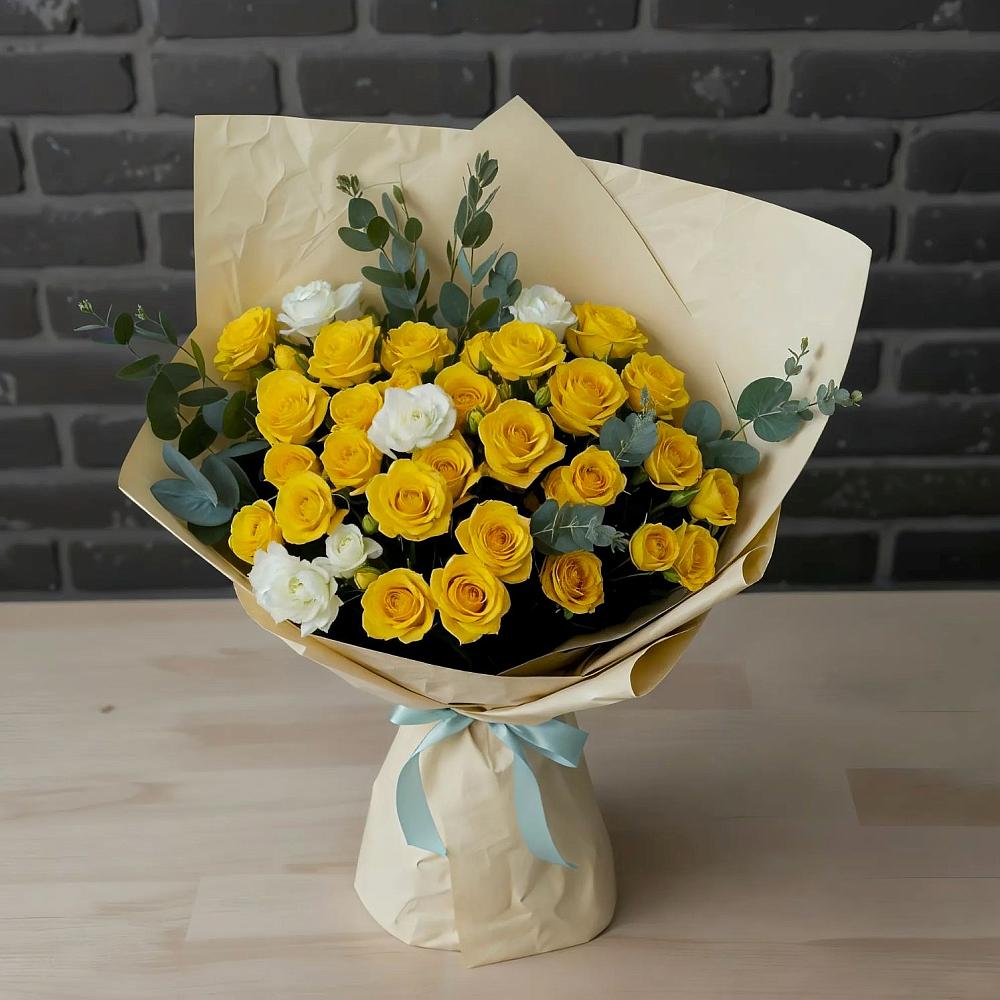 Букет цветов из: Розы в Тоннельном