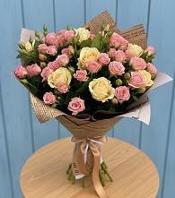 Букет цветов из:  Розы #REPLACE_PRED# Тоннельном