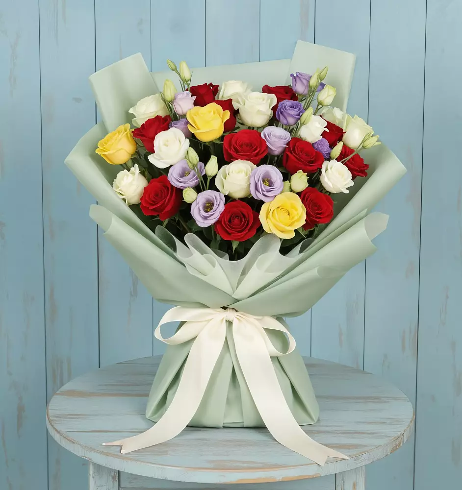 Букет цветов из: Розы в Тоннельном