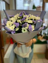 Букет цветов из:  Хризантемы #REPLACE_PRED# Тоннельном