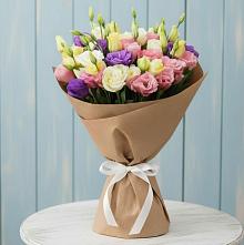 Букет цветов из:  Лизиантусы в Тоннельном