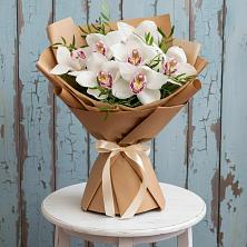 Букет цветов из:  Орхидеи и Розы в Тоннельном