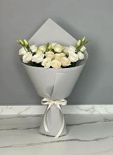 Букет цветов из:  Розы и Лизиантусы в Тоннельном